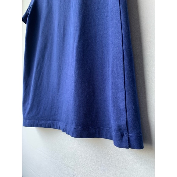 Medium, Adidas, navy blue and white tee - Picture 7 of 13